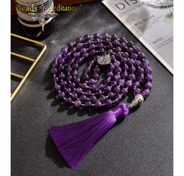 Amethyst Shani Vedic Prayer bead