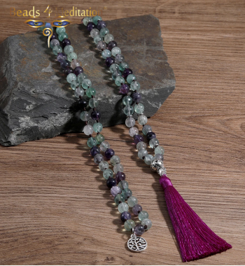 Fluorite Prayer bead