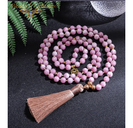 Kunzite Prayer bead