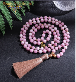 Kunzite Prayer bead