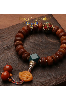 Yak Bone wrist Prayer bead